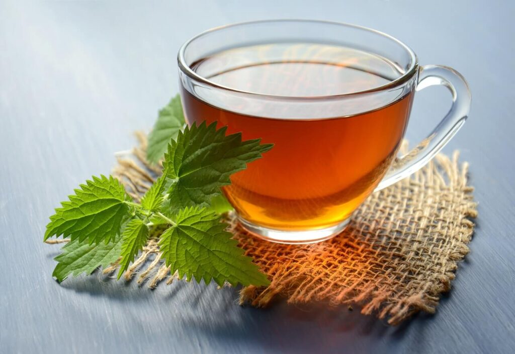 شرب الشاي الأخضر
